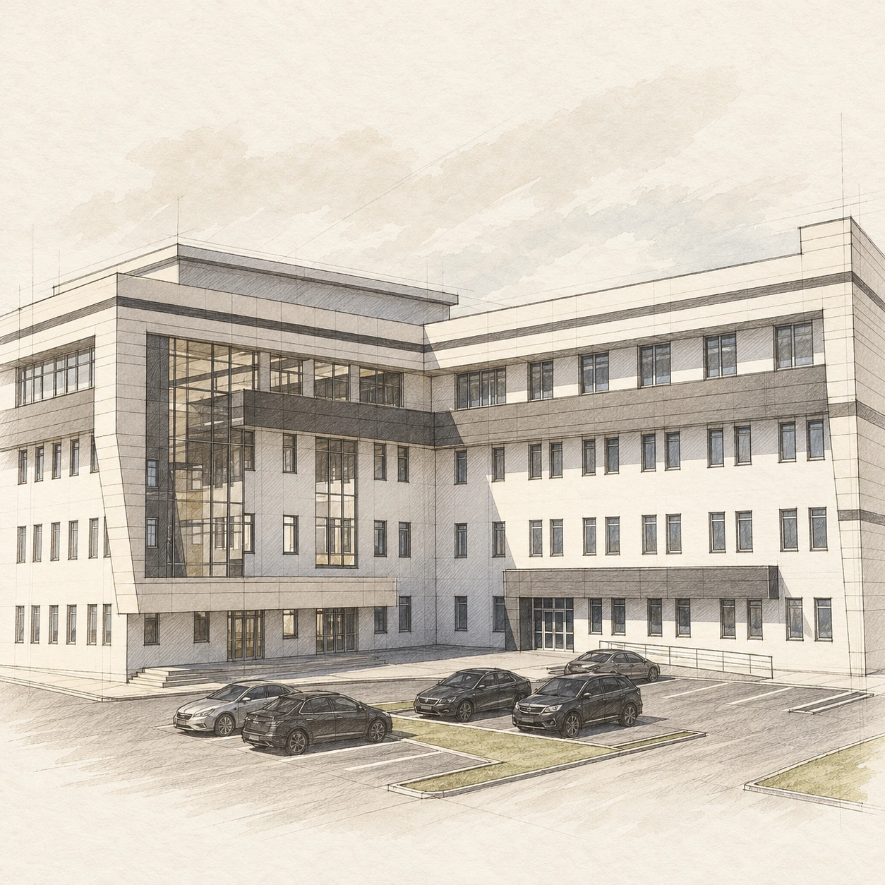 Yozgat Sağlık Kompleksi — Tasarım